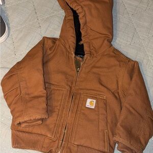 Carhartt Tan Hooded Jacket